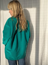 Load image into Gallery viewer, Baba, printemps, vêtement fait main, artisan, quebec, éco conscient, mode, manteau, reversible