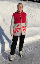 Load image into Gallery viewer, baba, vêtement fait main, quebec, artisan, local, mode consciente, quilt, printemps, manteau