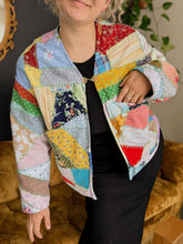 Load image into Gallery viewer, Veste bohémienne patchwork
