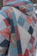 Load image into Gallery viewer, baba vêtement fait main, artisan, local, manteau, quilt