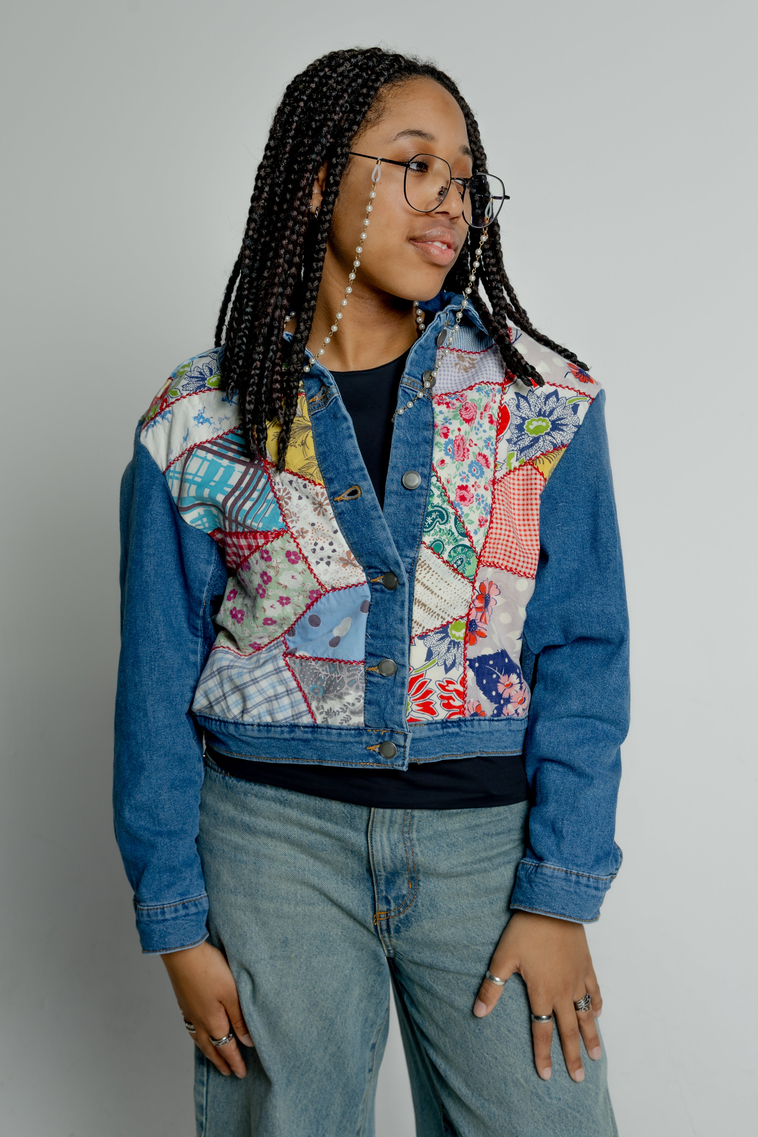 baba, vêtement fait main, mode consciente, artisan, québec, côte de beaupré, denim,quilt