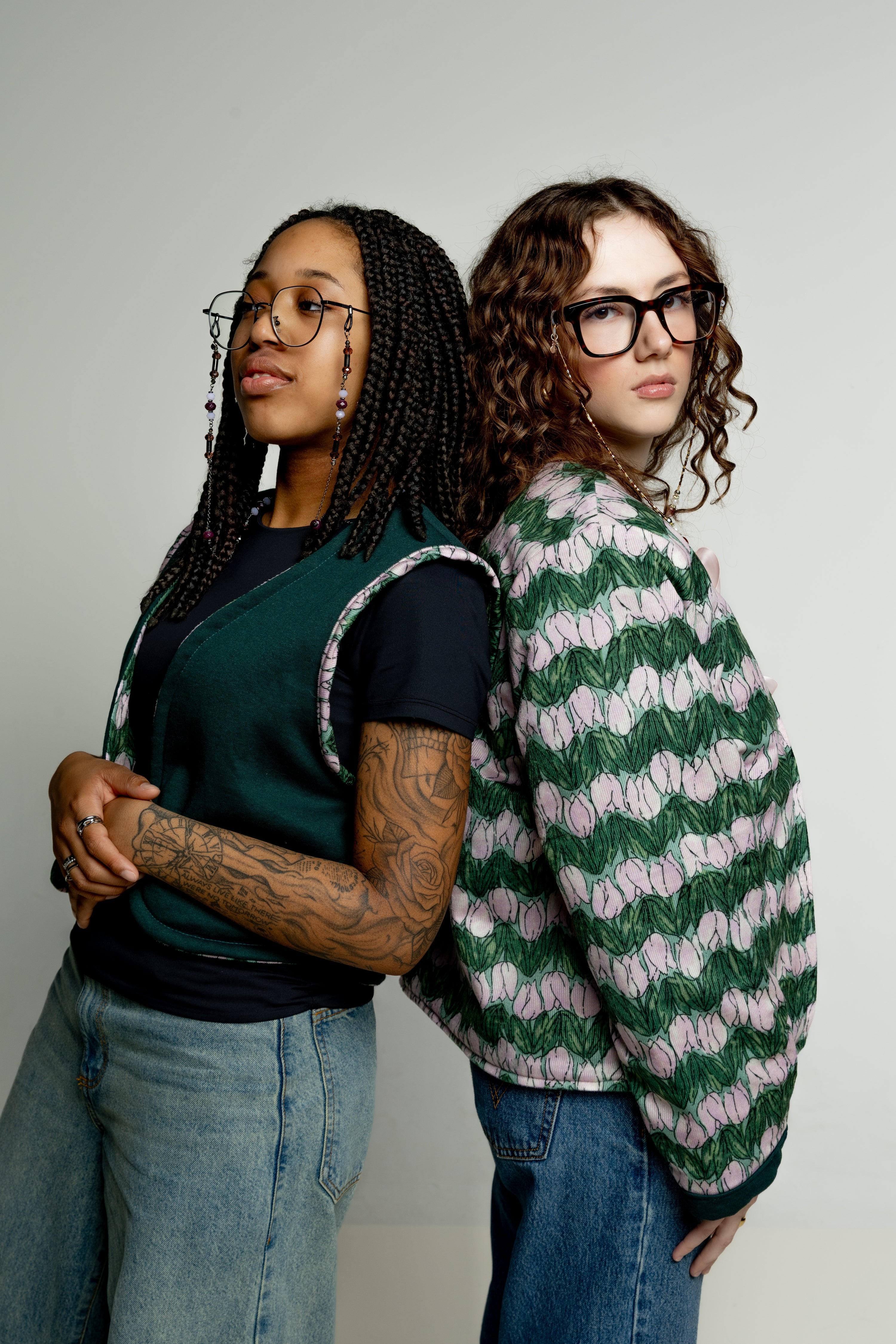 baba, vêtement fait main, mode consciente, artisan, québec, côte de beaupré, accessoire, chaine à lunette