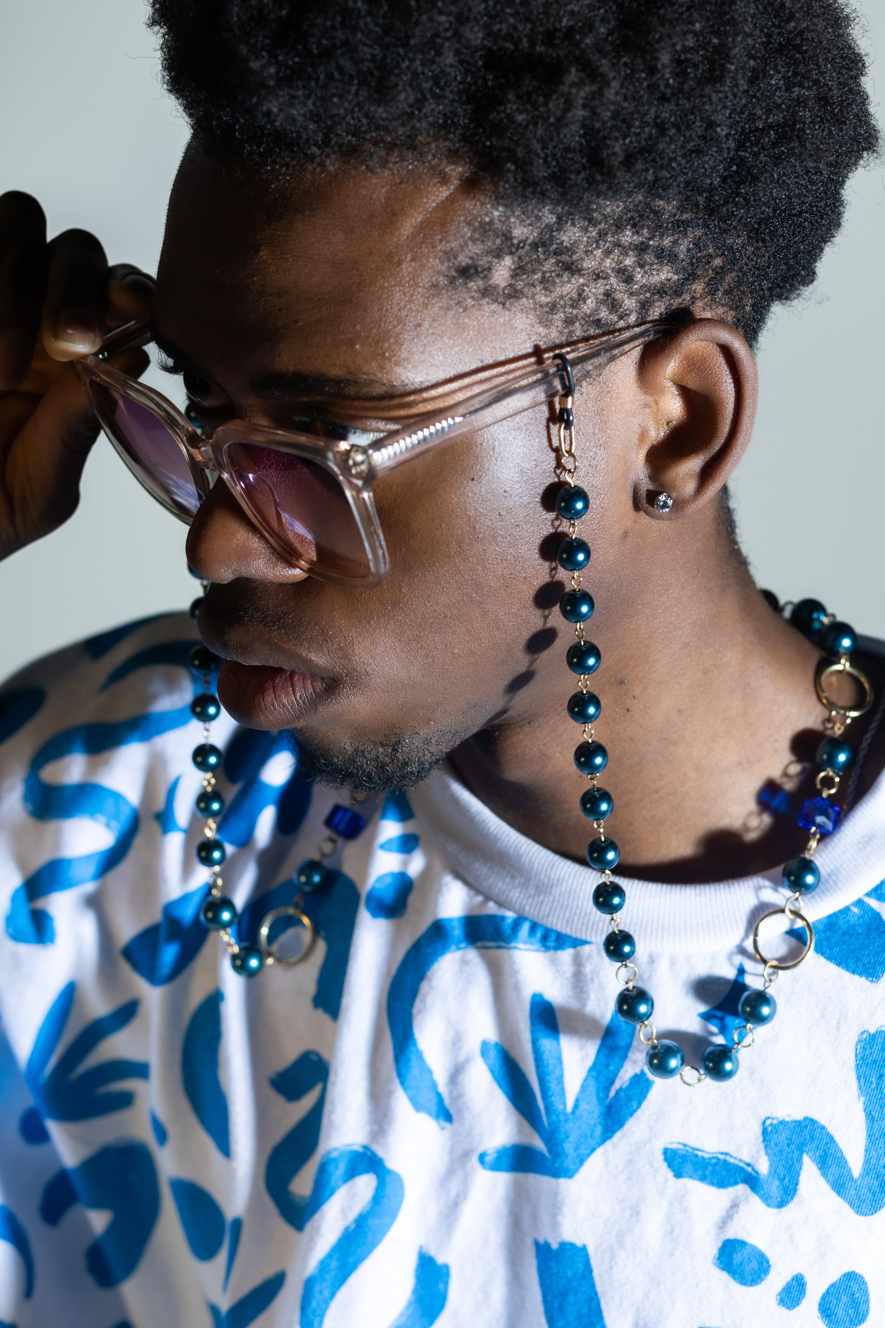 baba, vêtement fait main, mode consciente, artisan, québec, côte de beaupré, accessoire, chaine à lunette