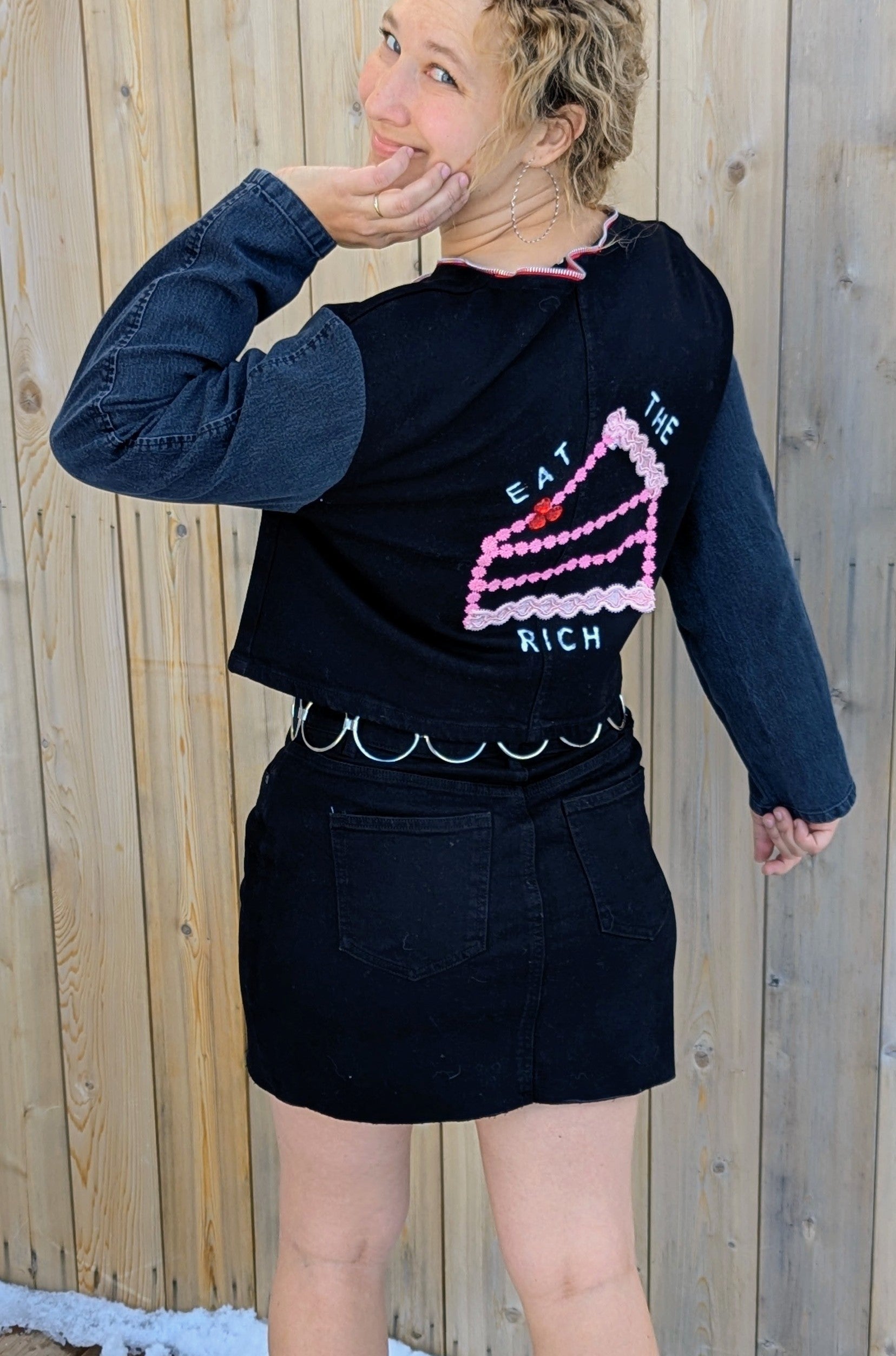 baba, vêtement fait main, mode consciente, artisan, quebec, jean, eat the rich