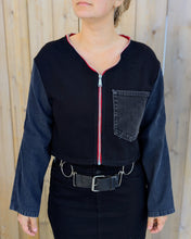 Charger l'image dans la galerie, baba, vêtement fait main, mode consciente, artisan, quebec, jean, eat the rich
