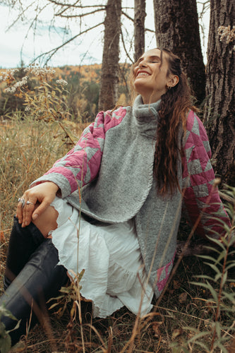 baba, vêtement fait main, quebec, artisan, local, mode consciente, fee, manteau