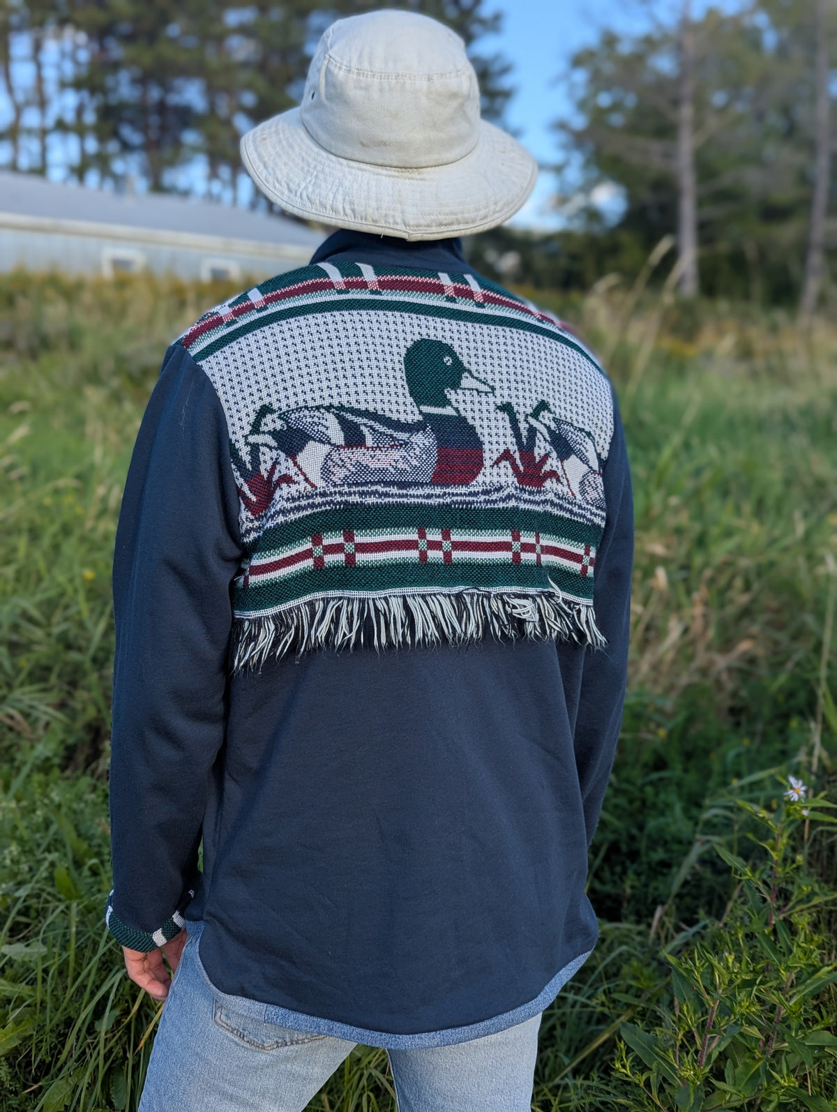 baba, vêtement fait main, mode consciente, artisan, québec, côte de beaupré, automne, fleece