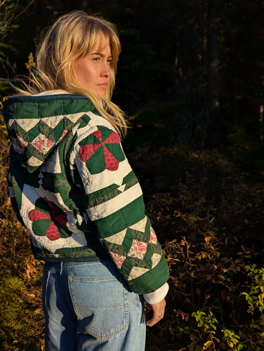baba, vêtement fait main, quebec, artisan, local, mode consciente, foret, manteau