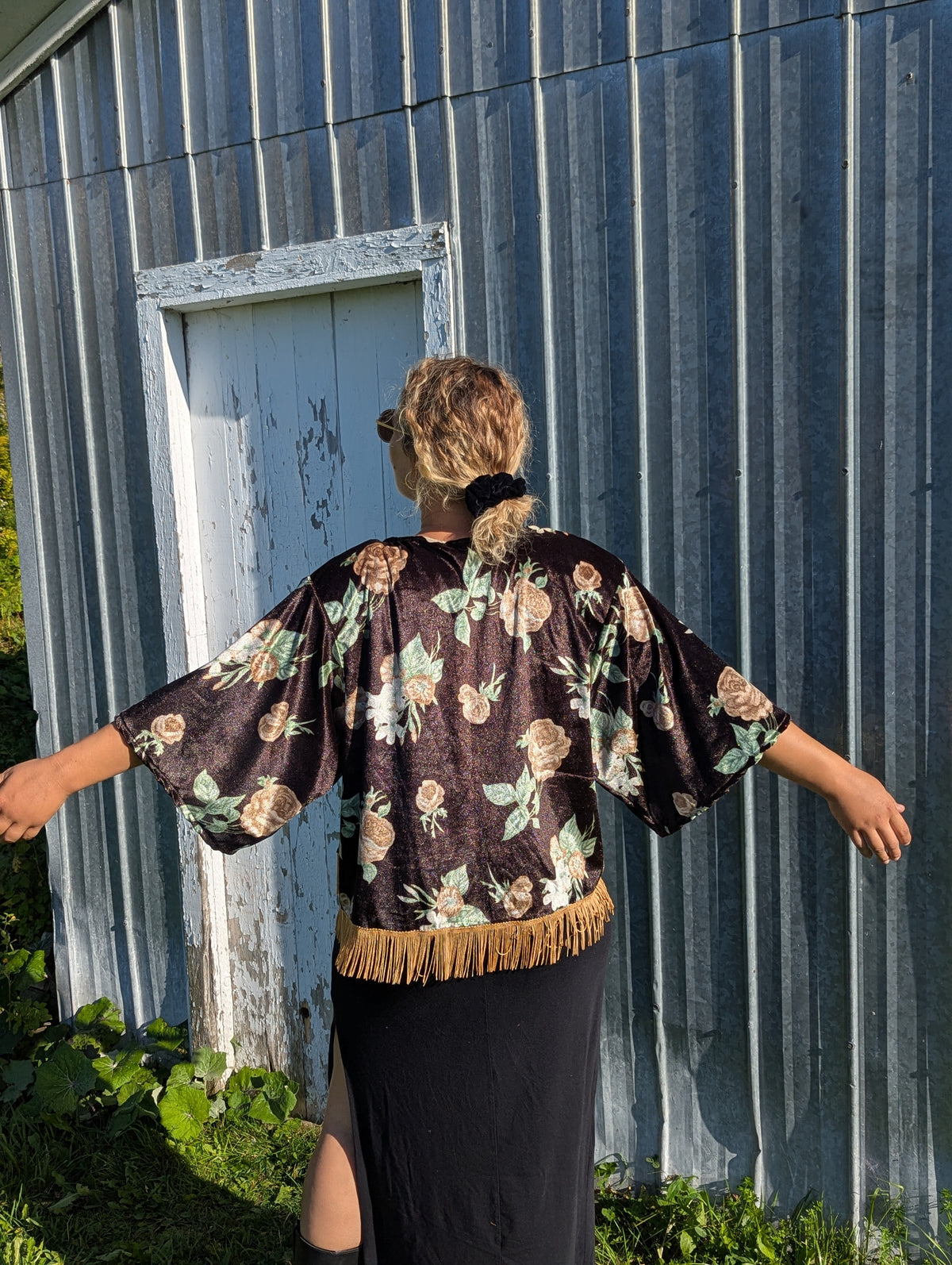baba, vêtement fait main, mode consciente, artisan, québec, côte de beaupré, automne, kimono