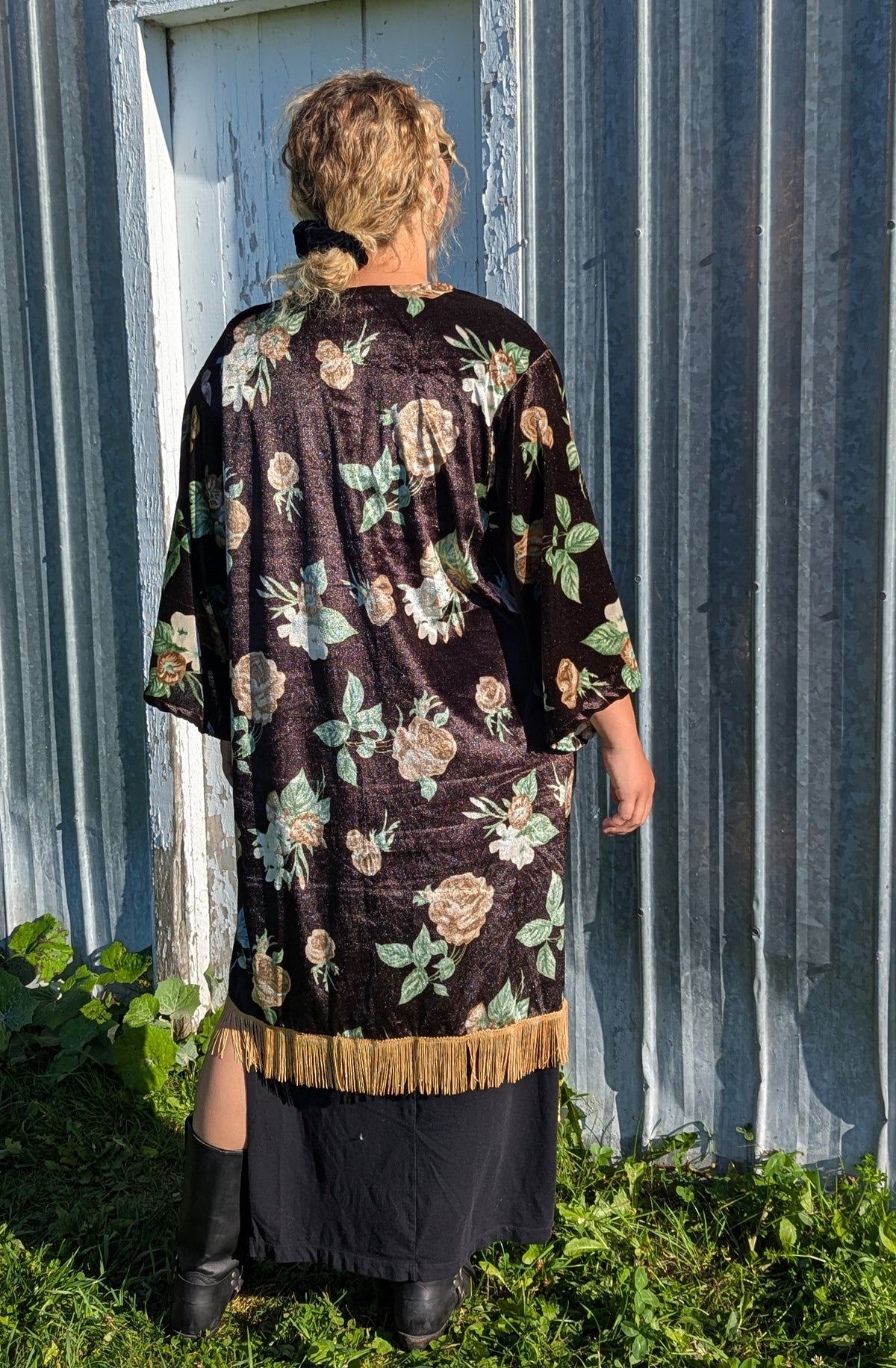 baba, vêtement fait main, mode consciente, artisan, québec, côte de beaupré, automne, kimono