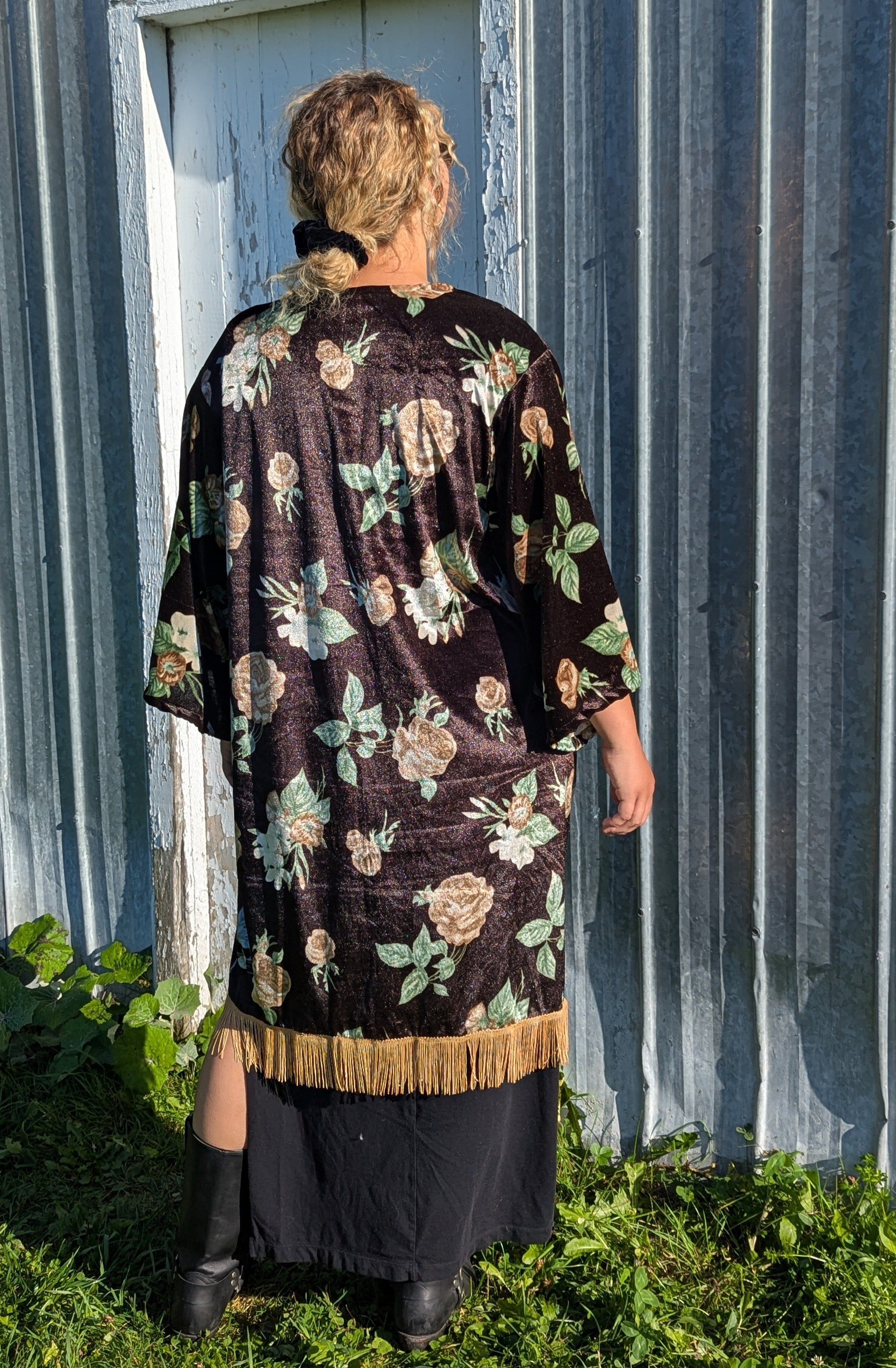baba, vêtement fait main, mode consciente, artisan, québec, côte de beaupré, automne, kimono
