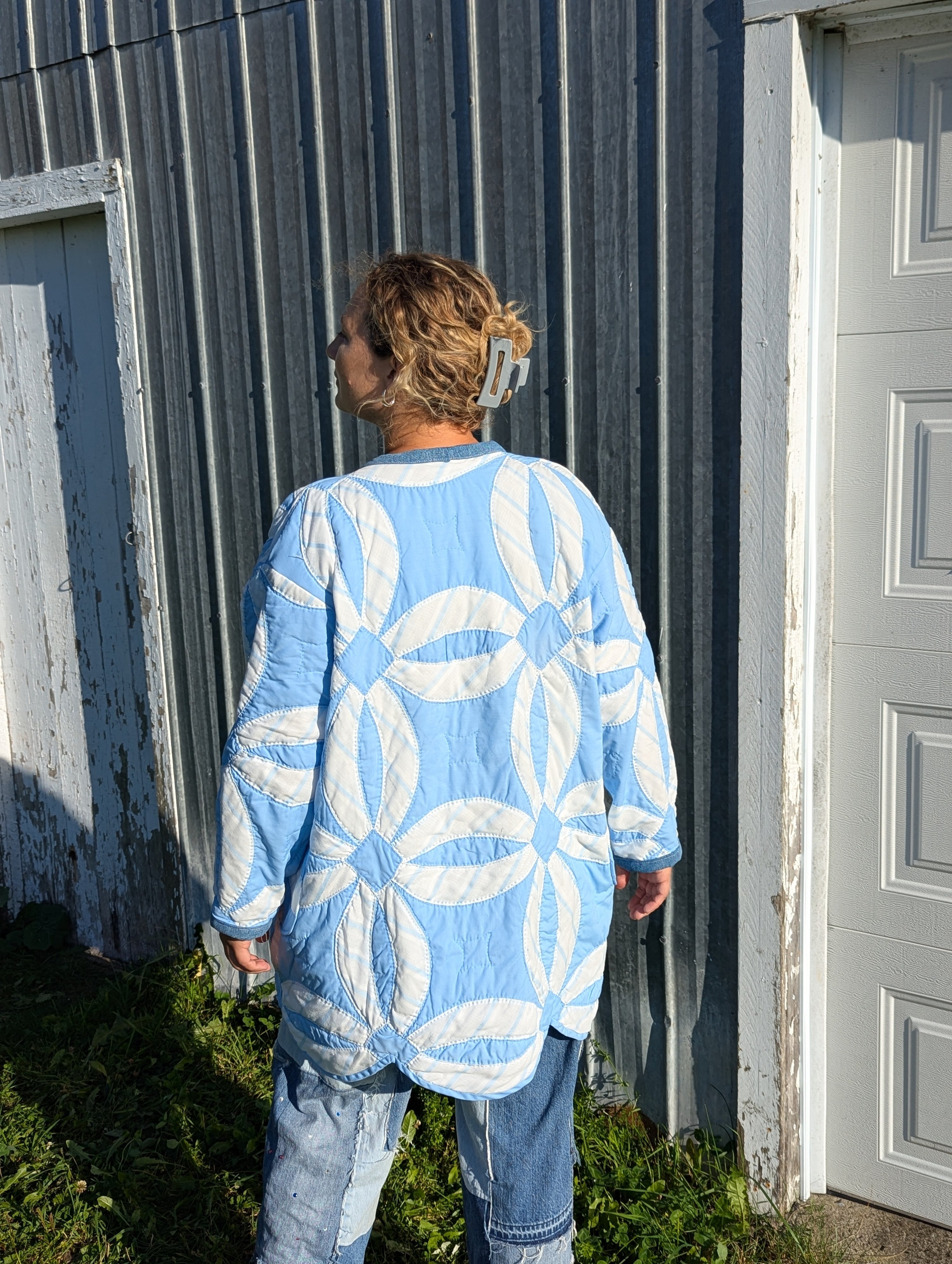 baba, vêtement fait main, mode consciente, artisan, québec, côte de beaupré, automne, manteau