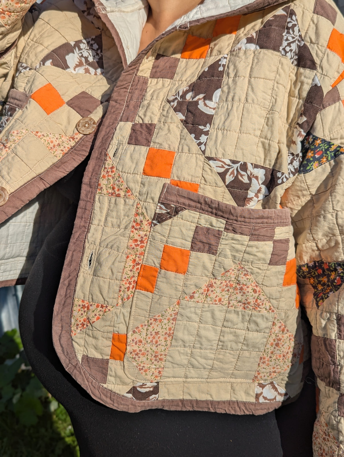 baba, vêtement fait main, mode consciente, artisan, québec, côte de beaupré, automne, manteau