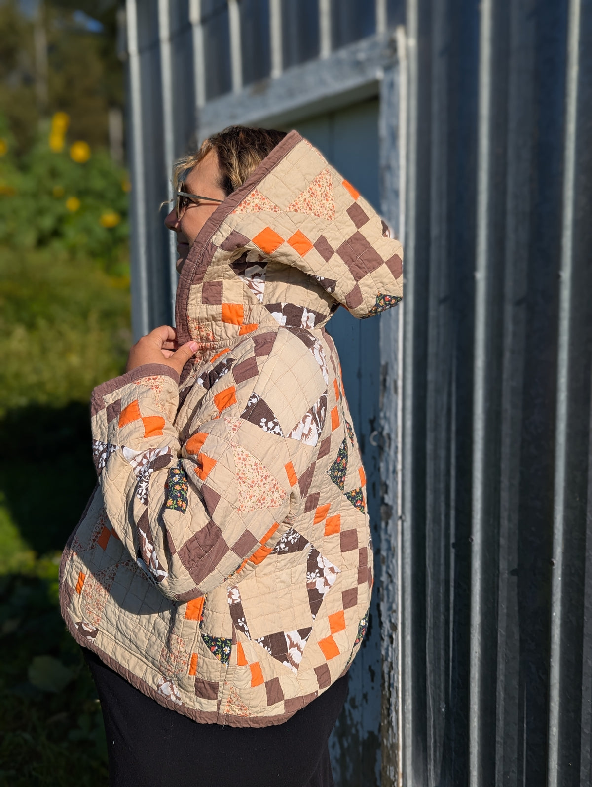 baba, vêtement fait main, mode consciente, artisan, québec, côte de beaupré, automne, manteau