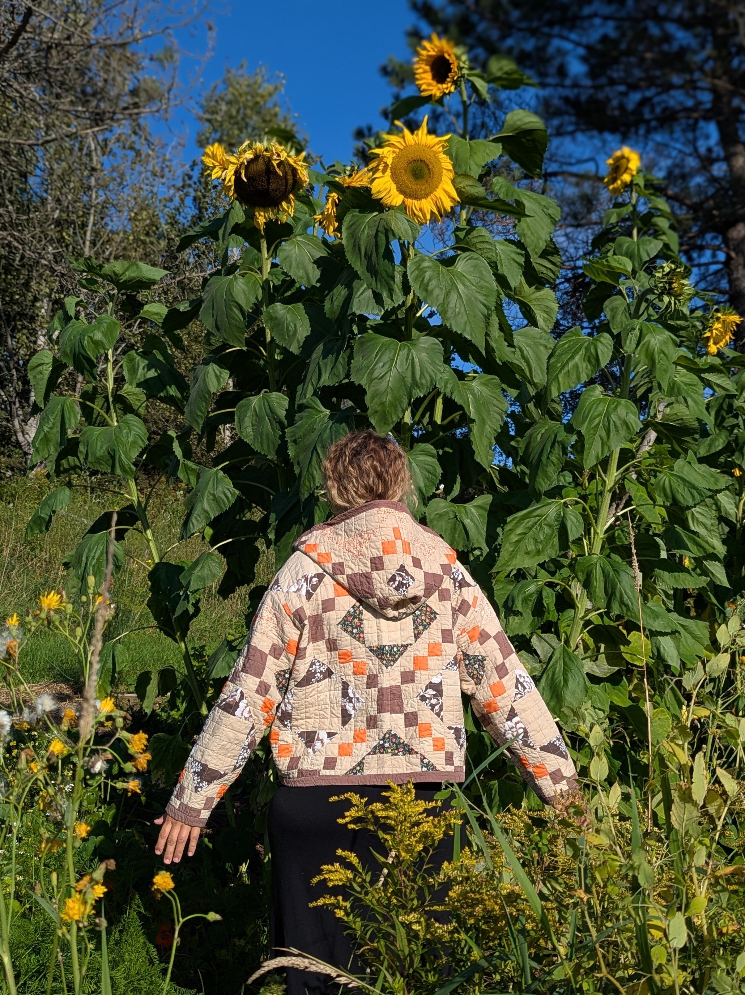 baba, vêtement fait main, mode consciente, artisan, québec, côte de beaupré, automne, manteau