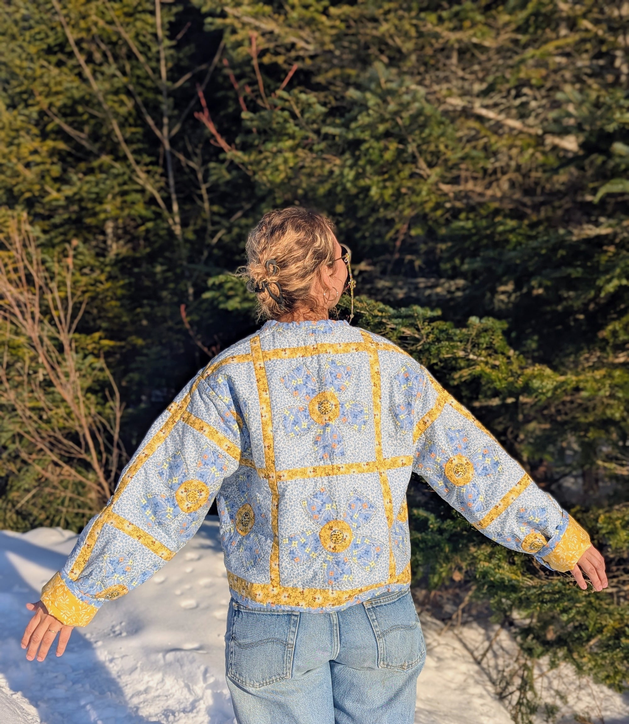 baba, vêtement fait main, mode consciente, artisan, québec, côte de beaupré, manteau