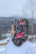 Load image into Gallery viewer, baba vêtement fait main, artisan, local, balaclava, felin
