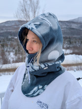 Load image into Gallery viewer, baba vêtement fait main, artisan, local, balaclava, loup
