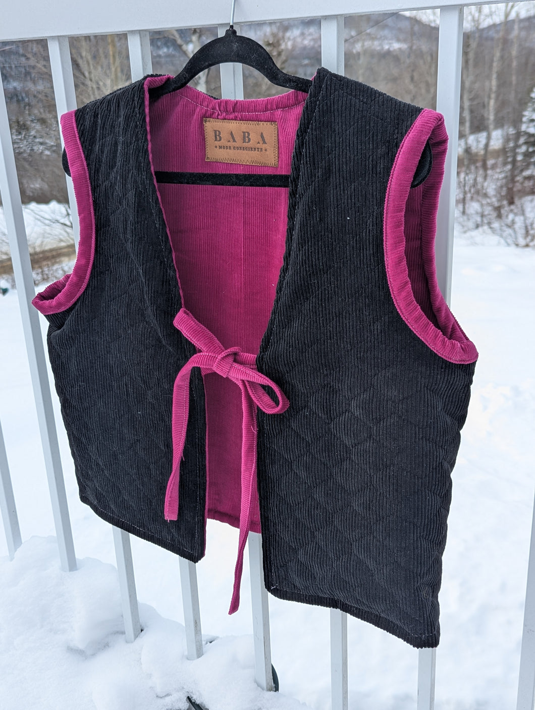 baba vêtement fait main, artisan, local, corduroy, veste 