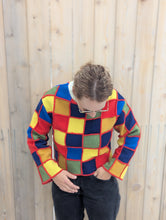 Charger l&#39;image dans la galerie, baba, vêtement fait main, quebec, artisan, local, mode consciente, pull, granny core
