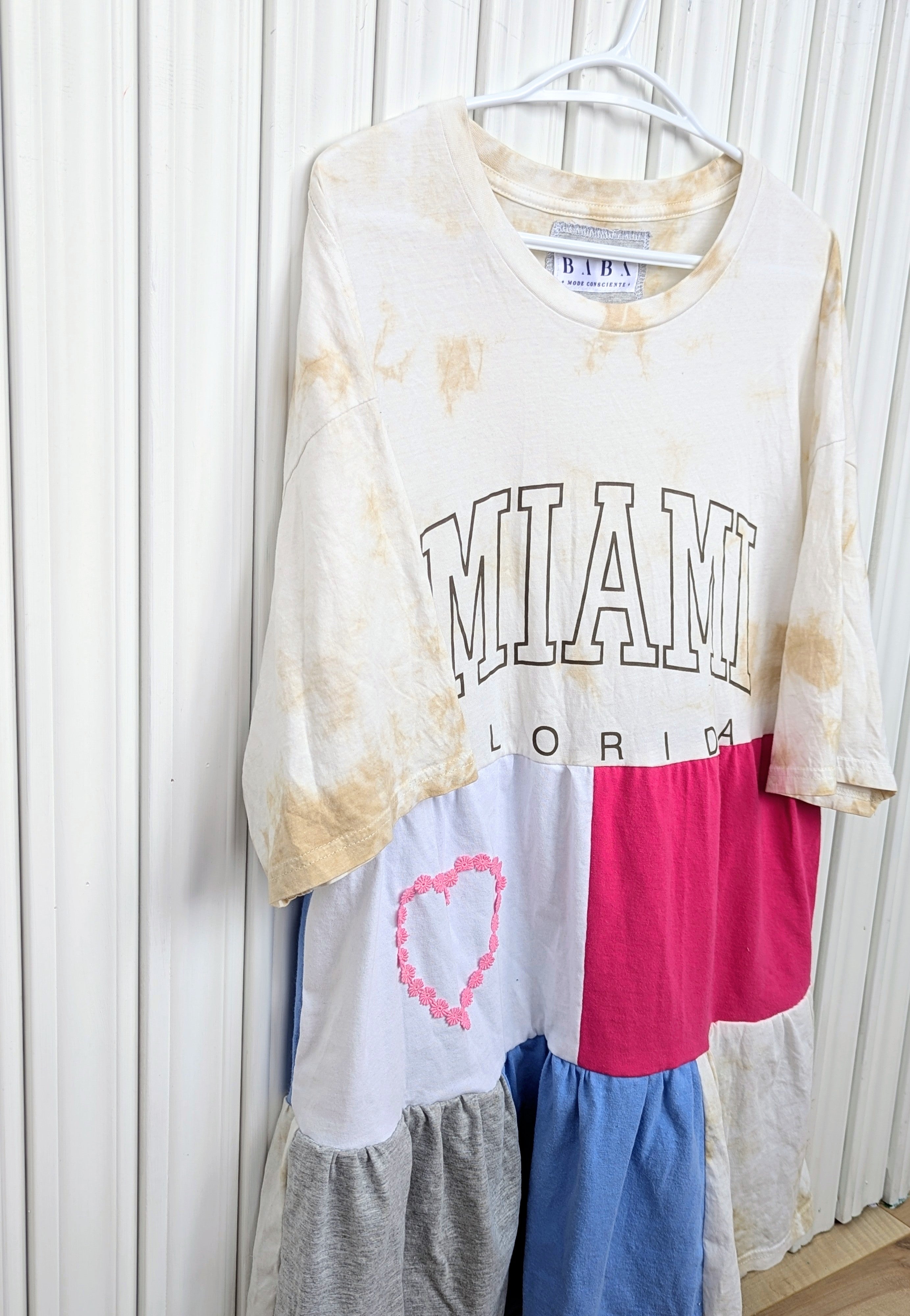 baba, vêtement fait main, mode consciente, artisan, québec, côte de beaupré, robe, patchwork,arbie