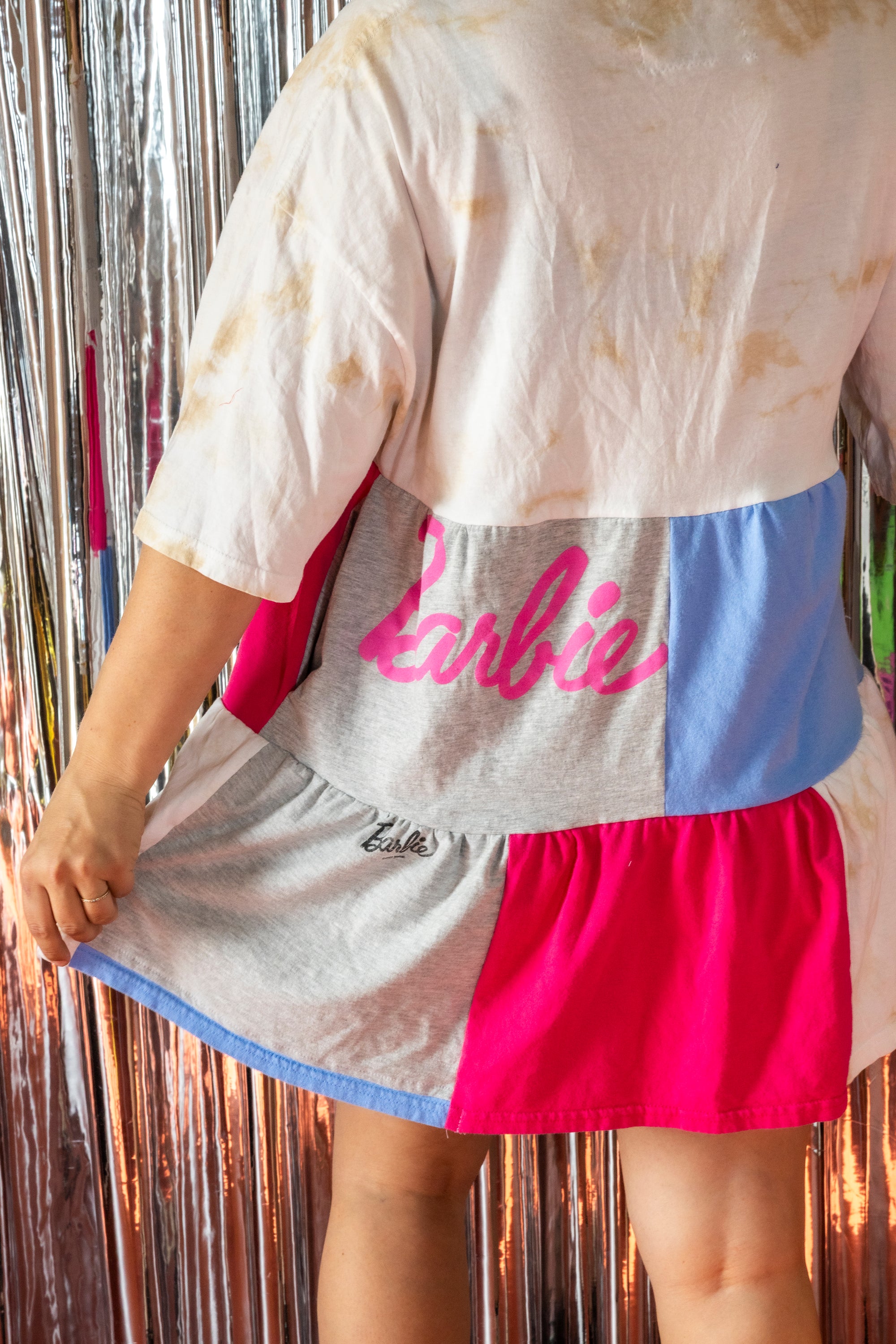 baba, vêtement fait main, mode consciente, artisan, québec, côte de beaupré, robe, patchwork,arbie