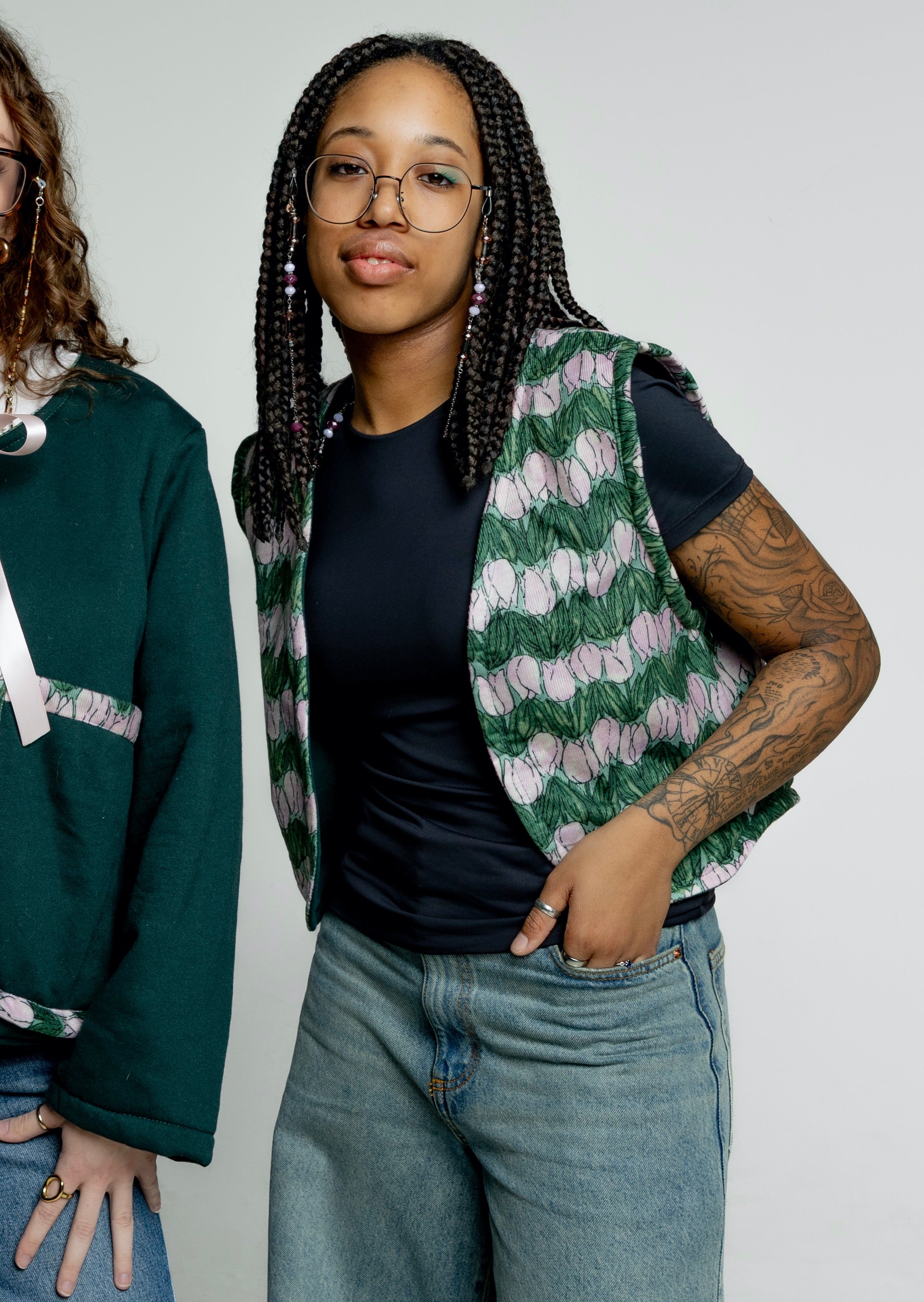 baba, vêtement fait main, mode consciente, artisan, québec, côte de beaupré, sans manche, réversible