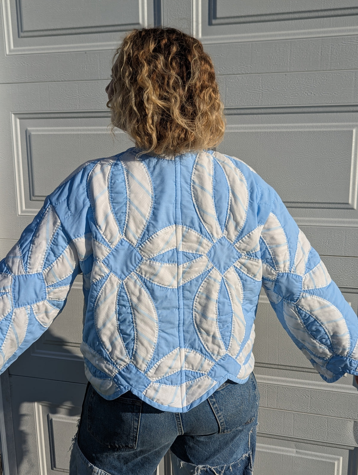 baba, vêtement fait main, mode consciente, artisan, québec, côte de beaupré, automne, veste