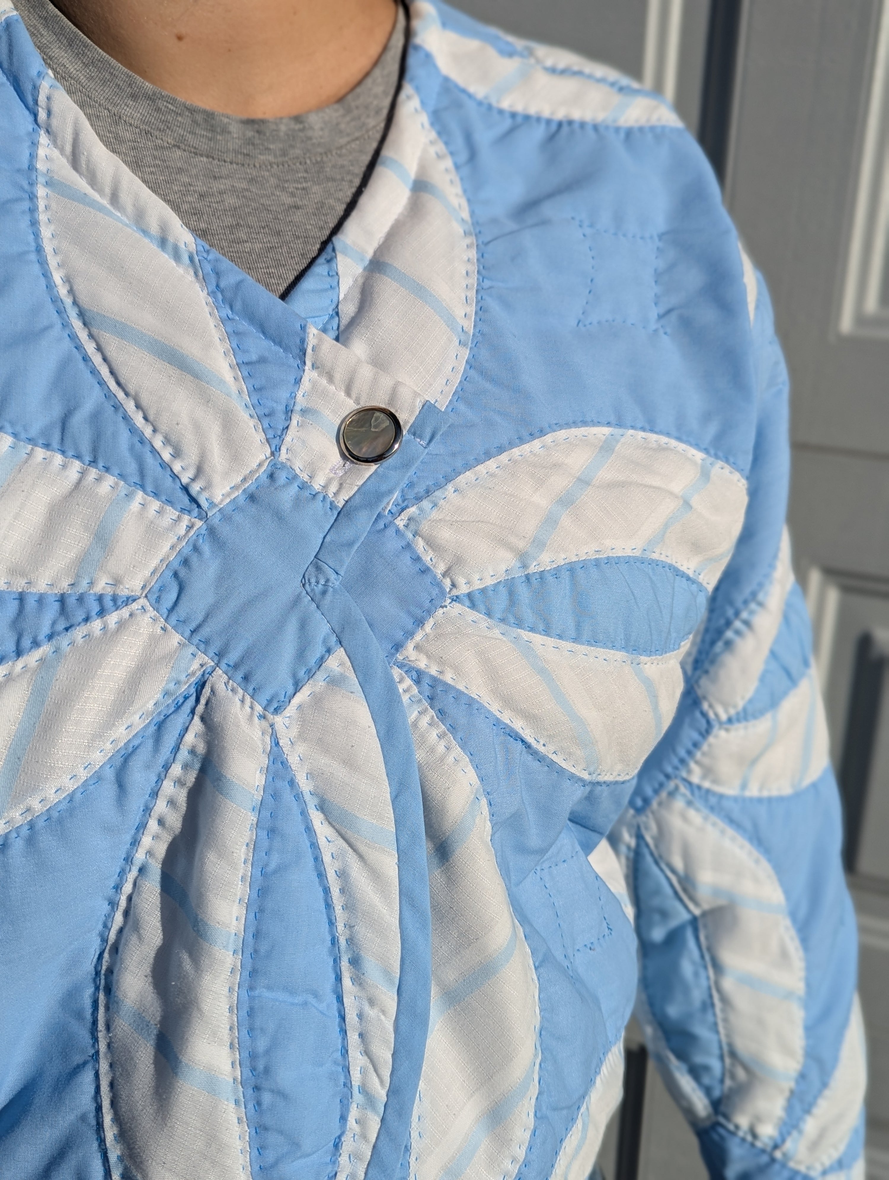 baba, vêtement fait main, mode consciente, artisan, québec, côte de beaupré, automne, veste