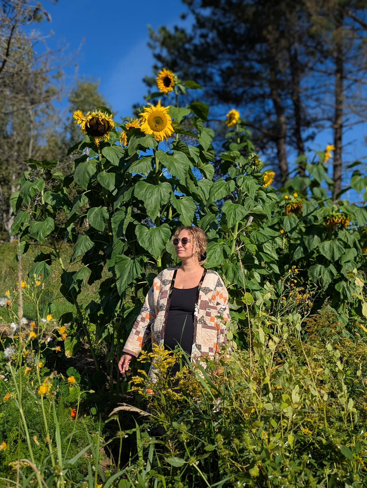 baba, vêtement fait main, mode consciente, artisan, québec, côte de beaupré, automne, veste