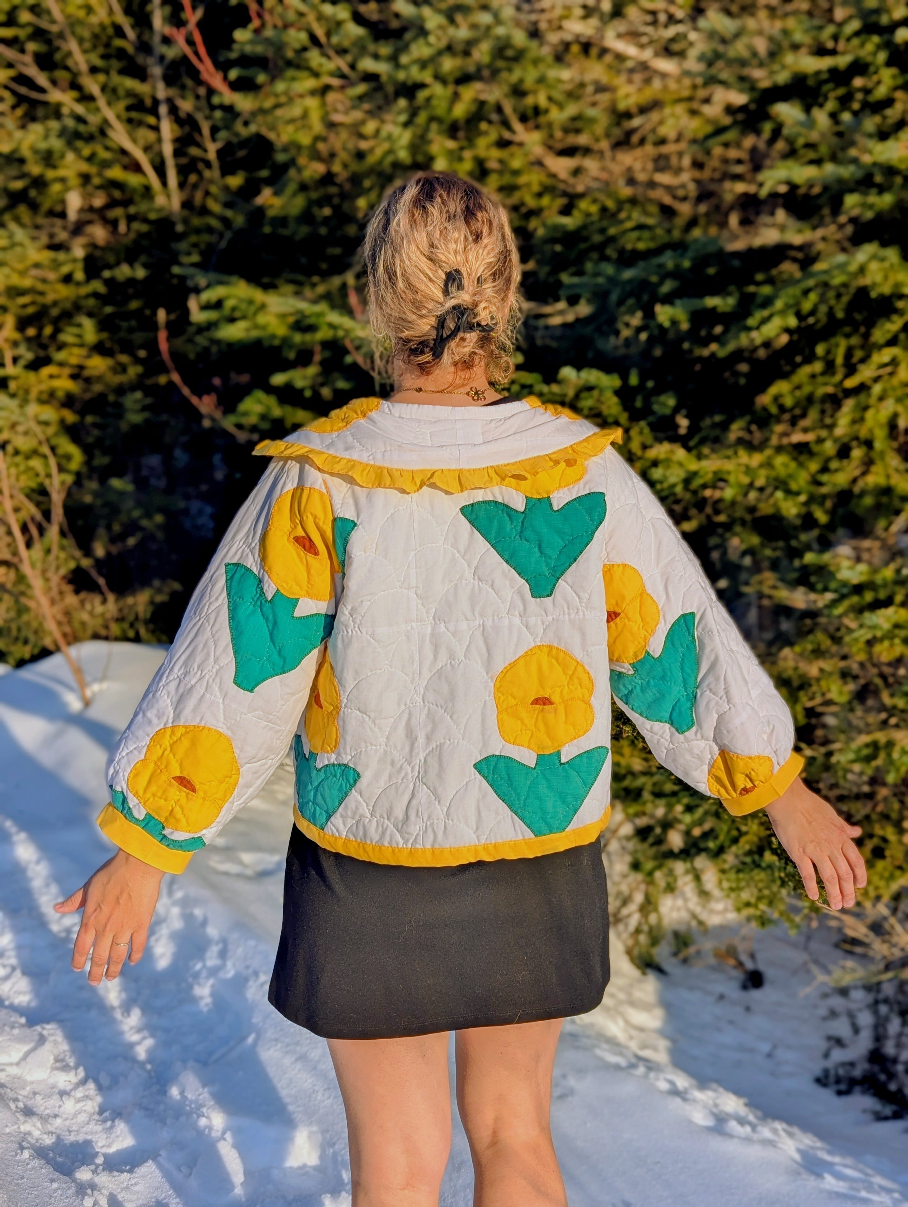 baba, vêtement fait main, mode consciente, artisan, québec, côte de beaupré, veste