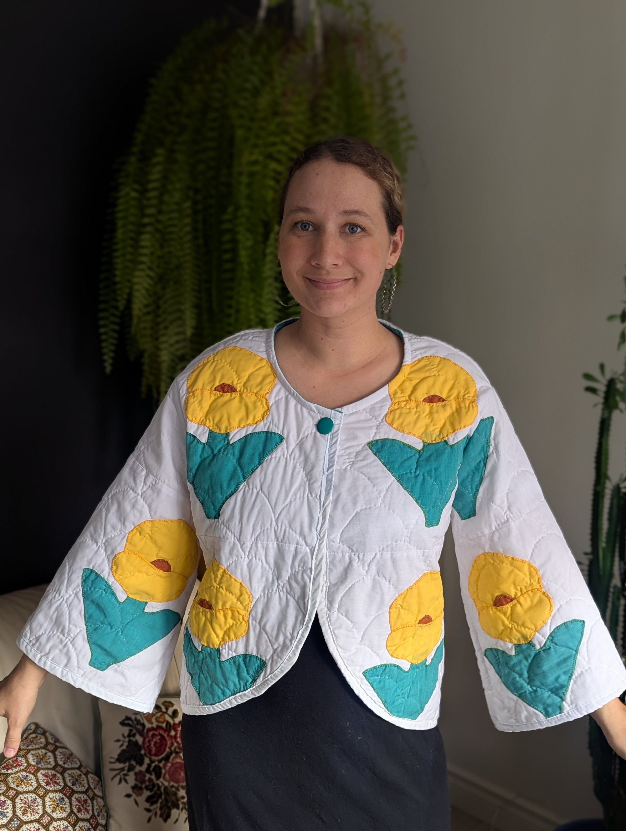 baba, vêtement fait main, mode consciente, artisan, québec, côte de beaupré,veste