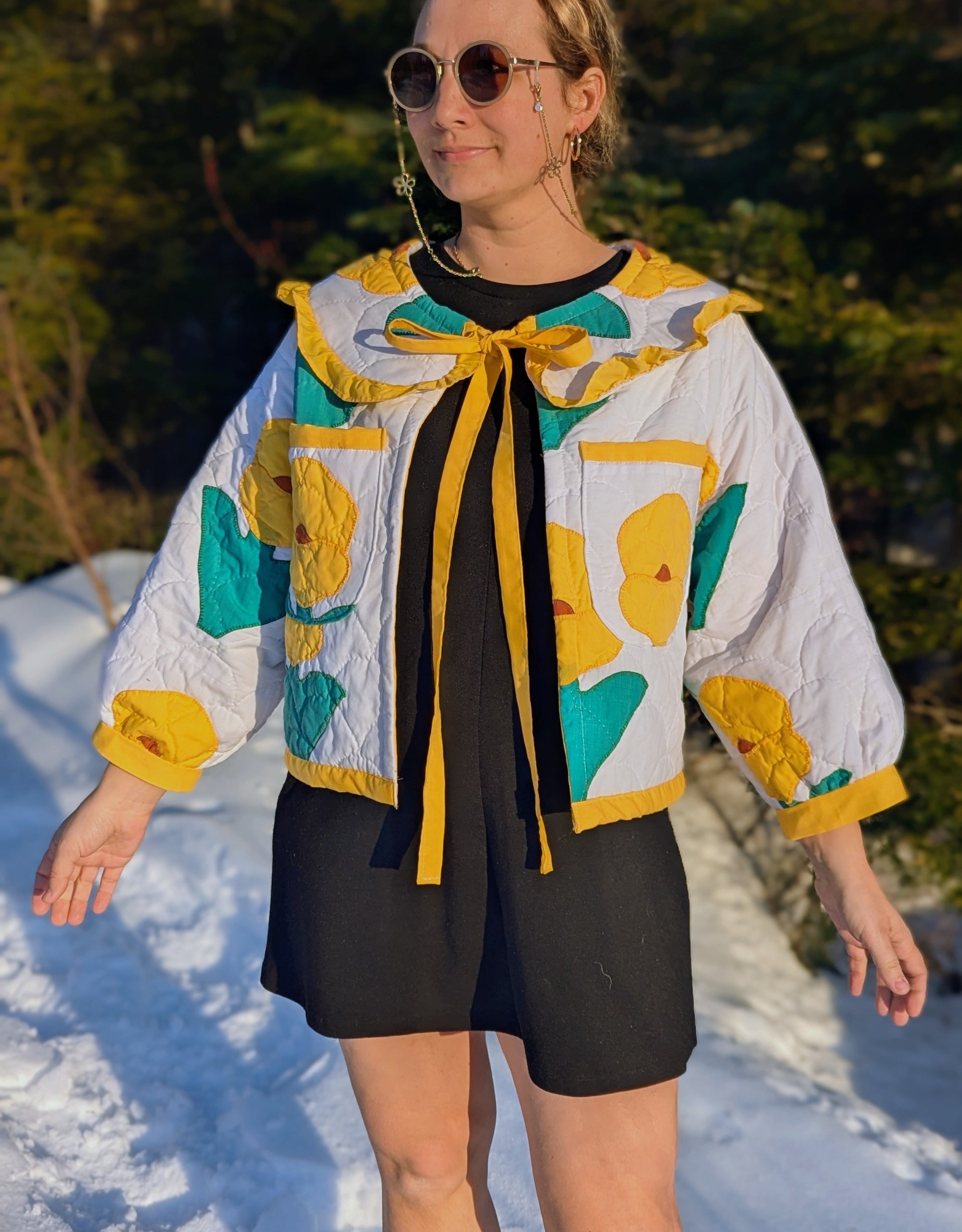 baba, vêtement fait main, mode consciente, artisan, québec, côte de beaupré, veste