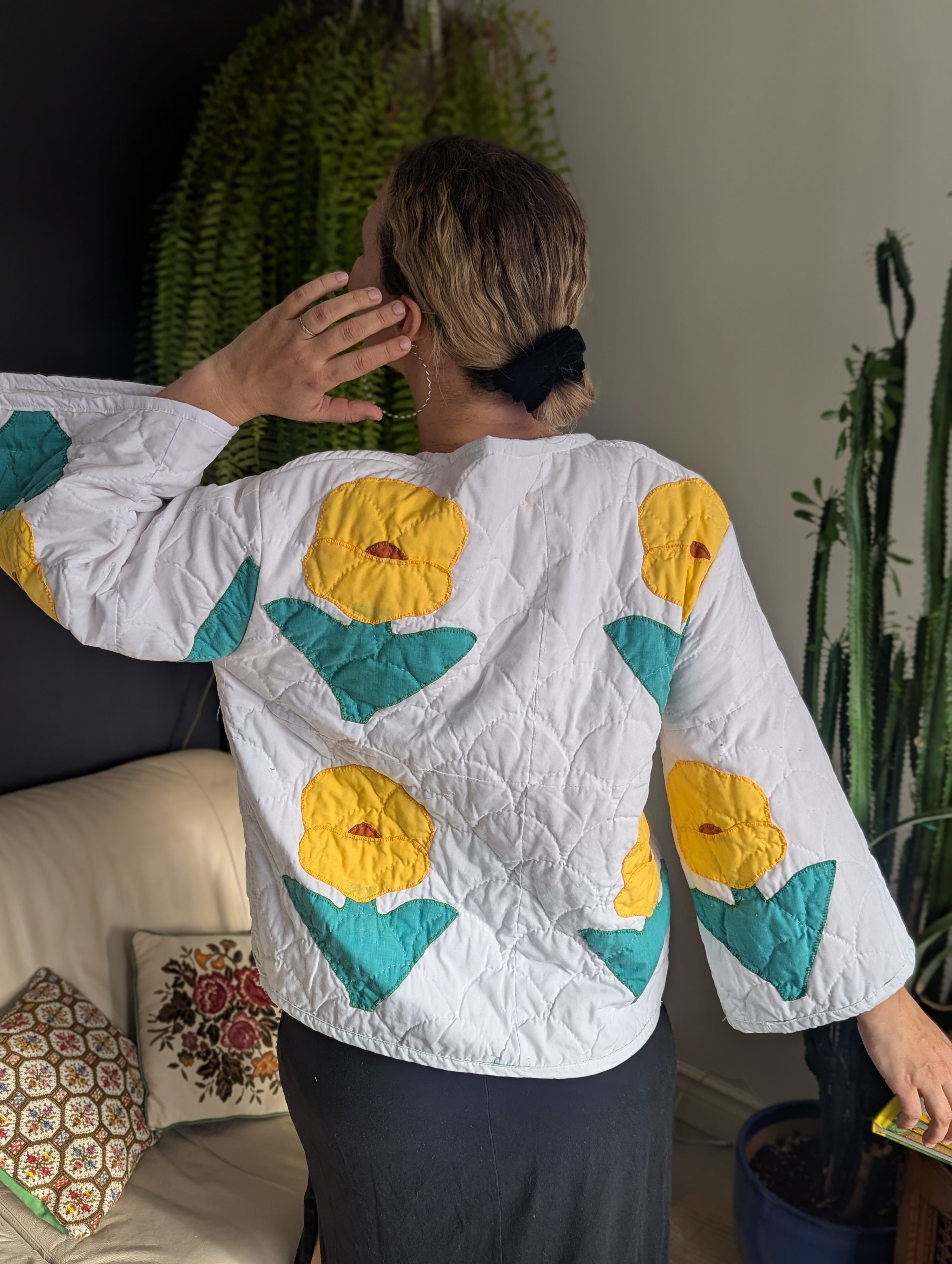 baba, vêtement fait main, mode consciente, artisan, québec, côte de beaupré,veste