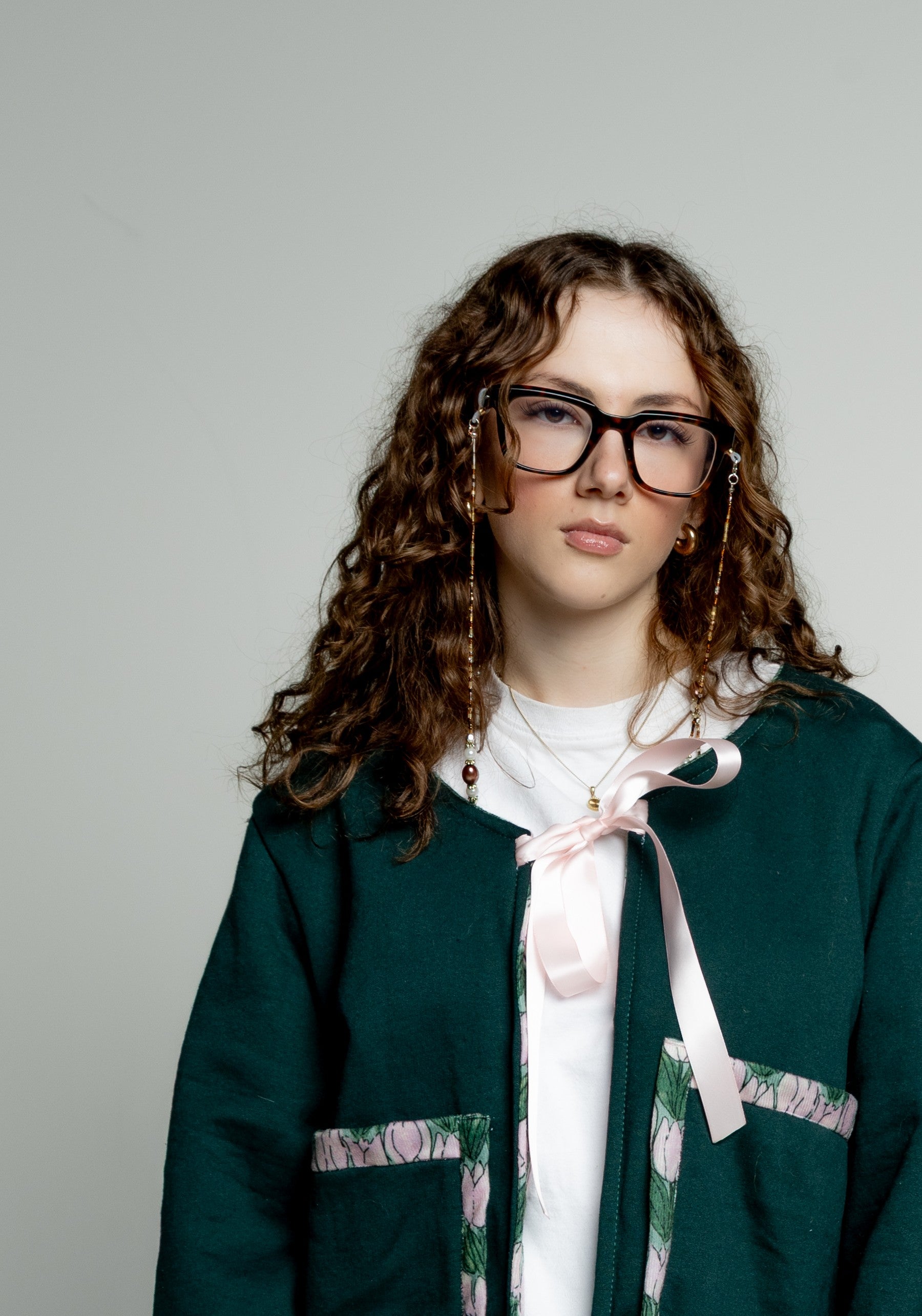 baba, vêtement fait main, mode consciente, artisan, québec, côte de beaupré, accessoire, chaine à lunette