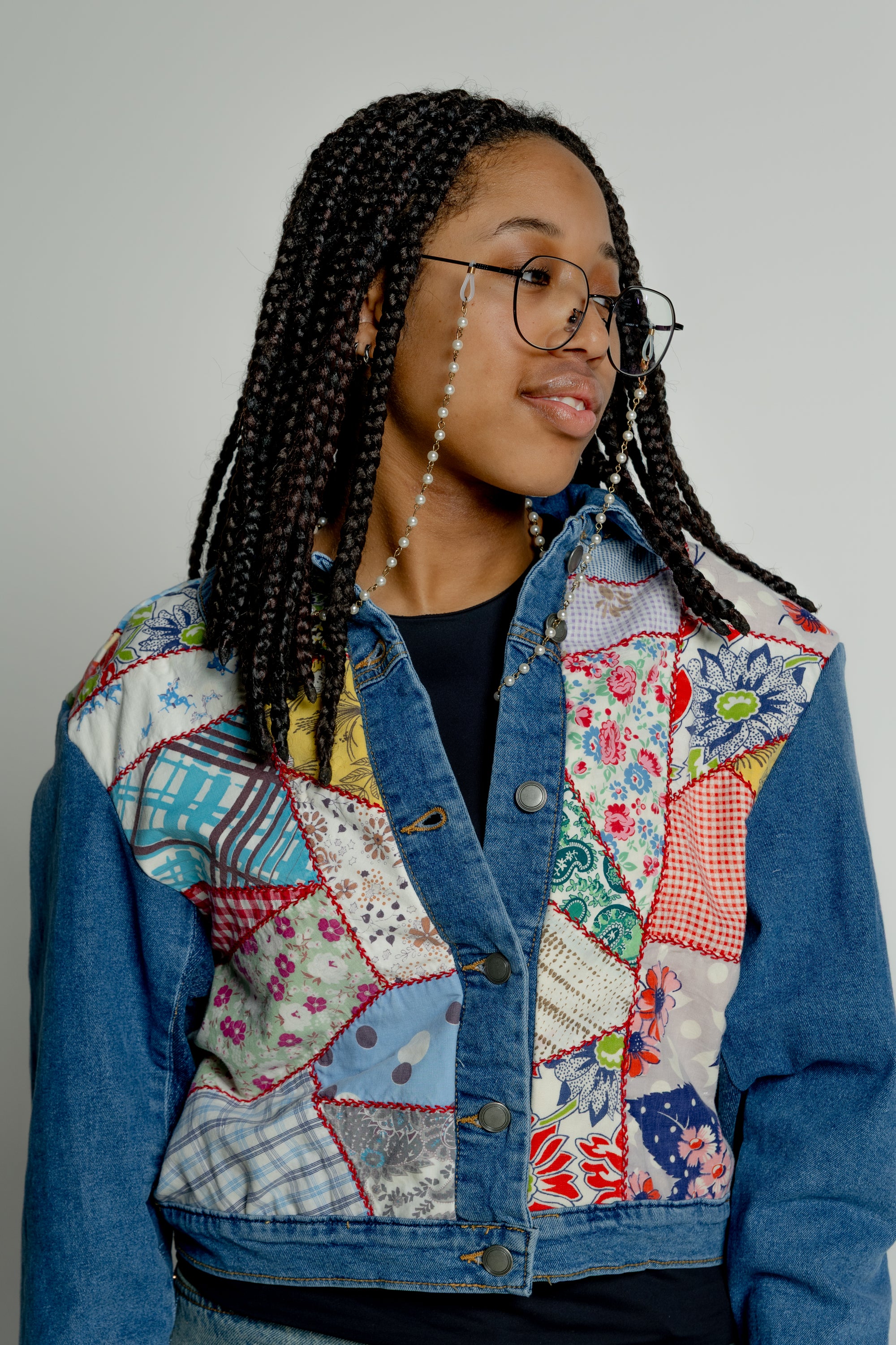 baba, vêtement fait main, mode consciente, artisan, québec, côte de beaupré, denim,quilt