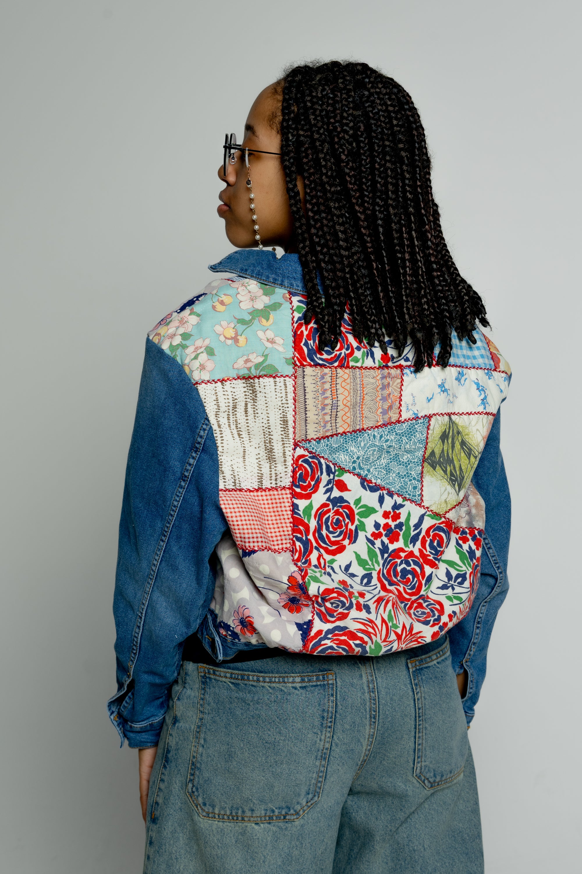 baba, vêtement fait main, mode consciente, artisan, québec, côte de beaupré, denim,quilt