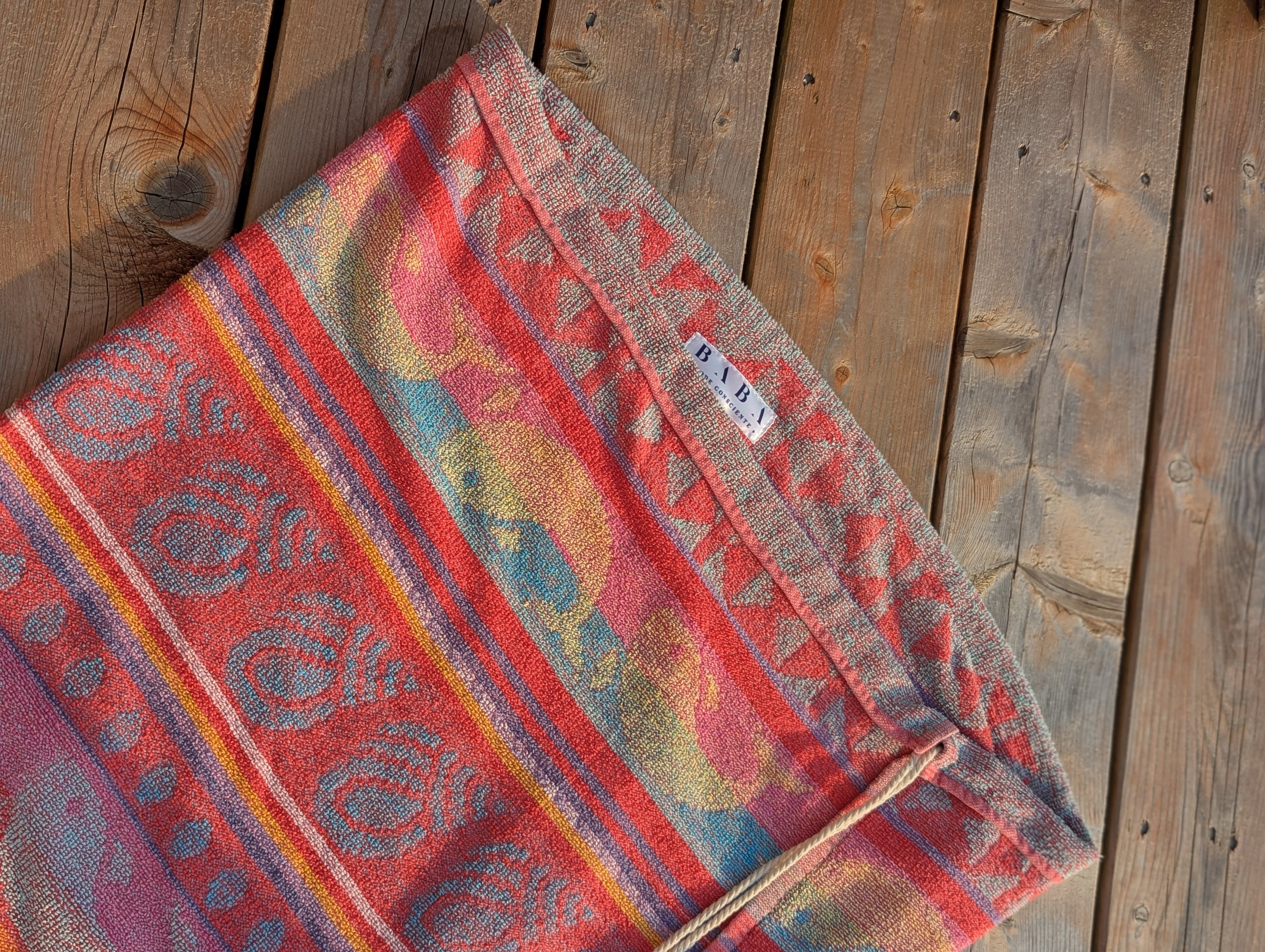 baba, vêtement fait main, mode consciente, artisan, québec, côte de beaupré, jupe, été, serviette
