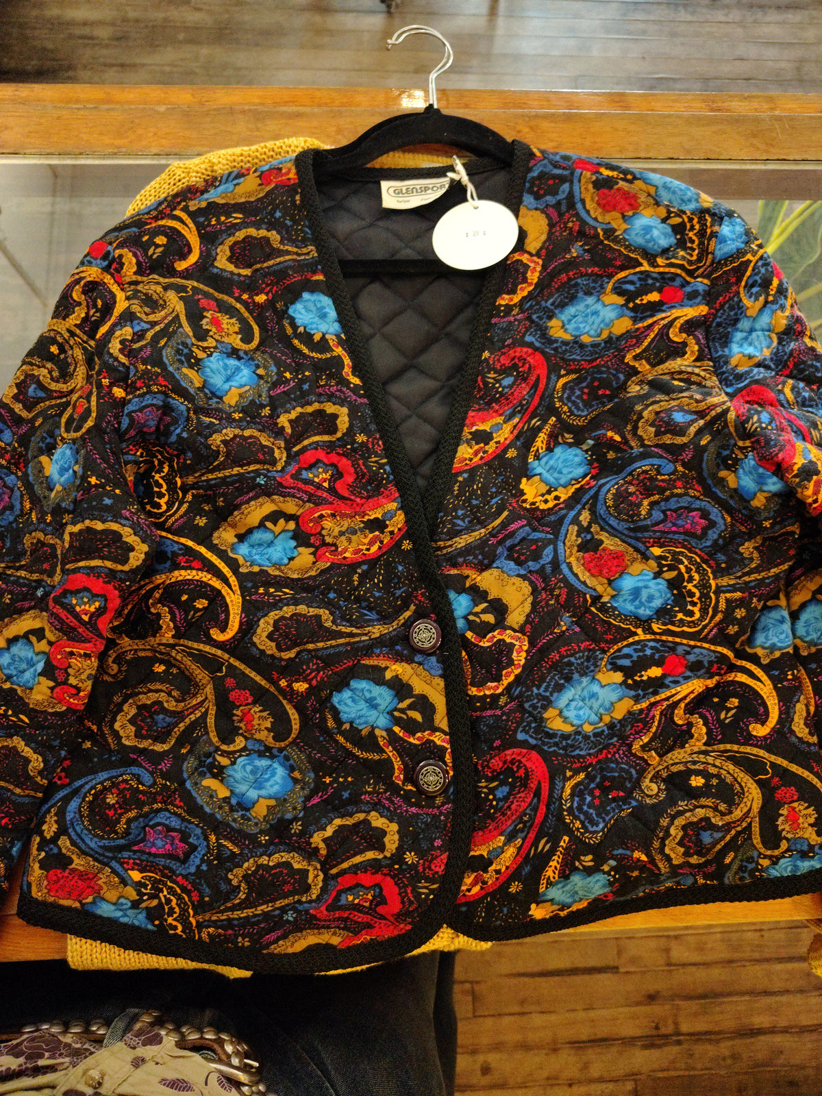 Veste à motifs